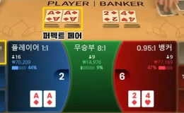 바카라확률: 전략과 확률을 이해하는 방법